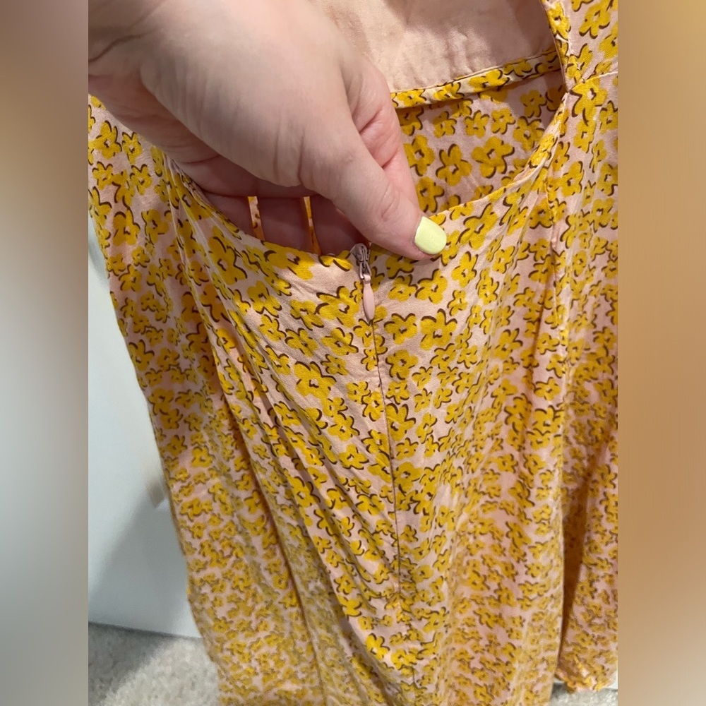 Auguste Dean Goldie Mini Dress in Yellow size 2 - Picture 5 of 10